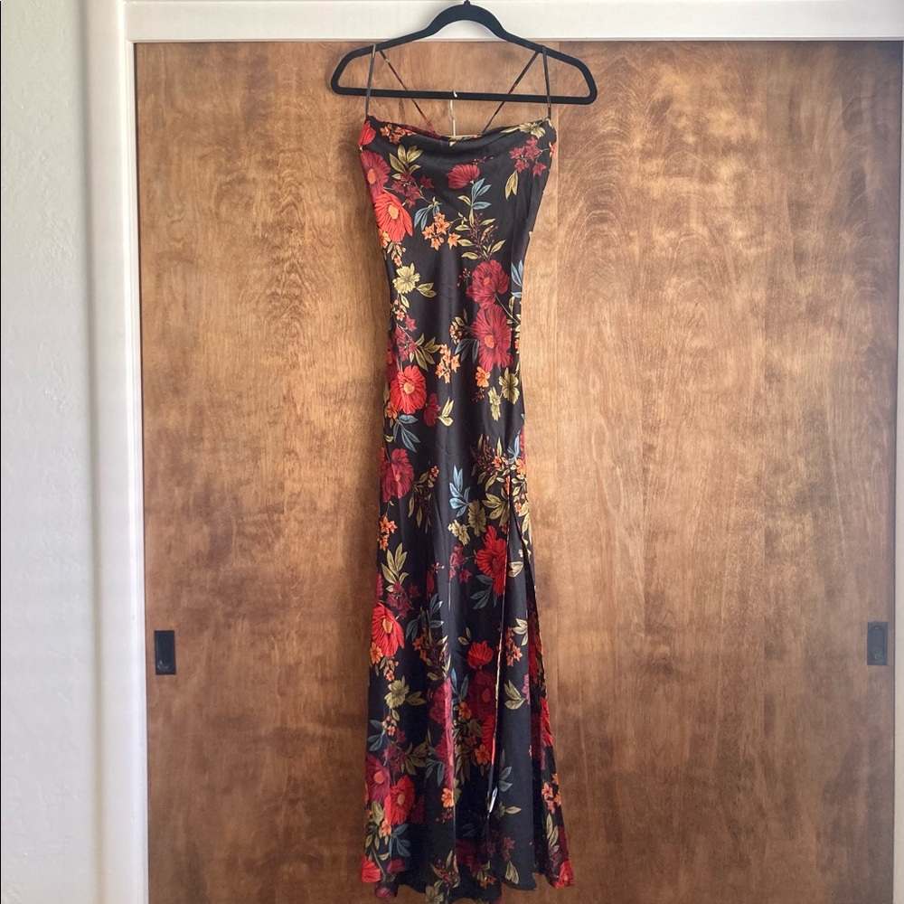 12th Tribe formal Floral Slip dress